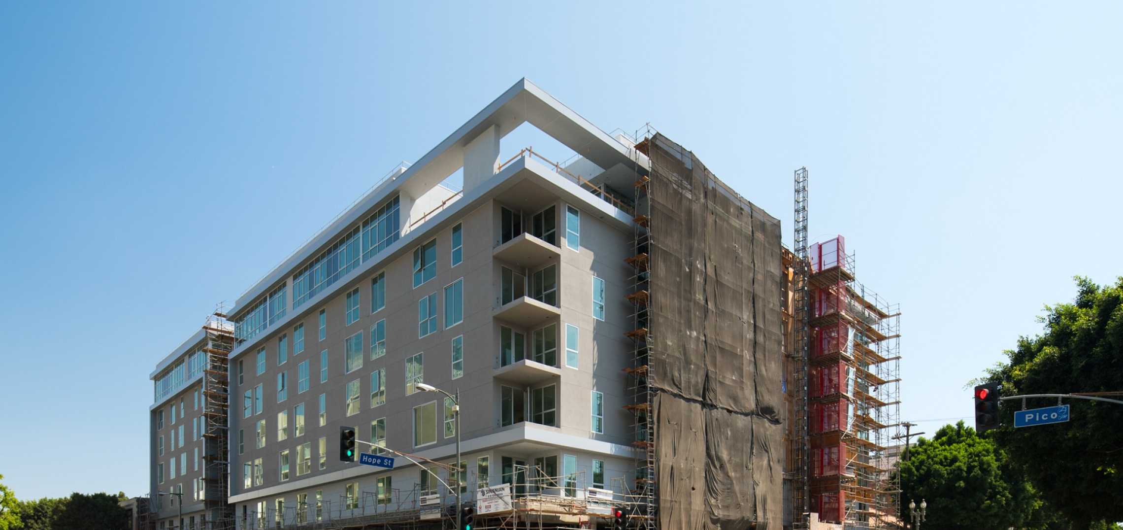Veil Lifts at South Park's Onyx Apartments Urbanize LA